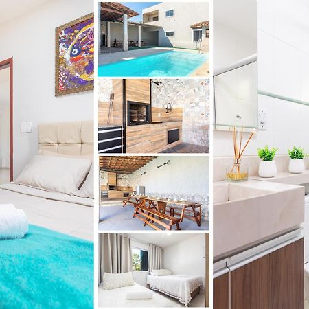 Refugio Tropical Casa De Praia Com Piscina Aquecida E 4 Suites E Garagem 3 Carros, 800 Mtrs Da Praia Internet 700 Mbps, Condominio Privado Com Pista De Skate , Quadra De Futevolei , Campos E Quadras De Futebol! Cabo Frio Exteriér fotografie