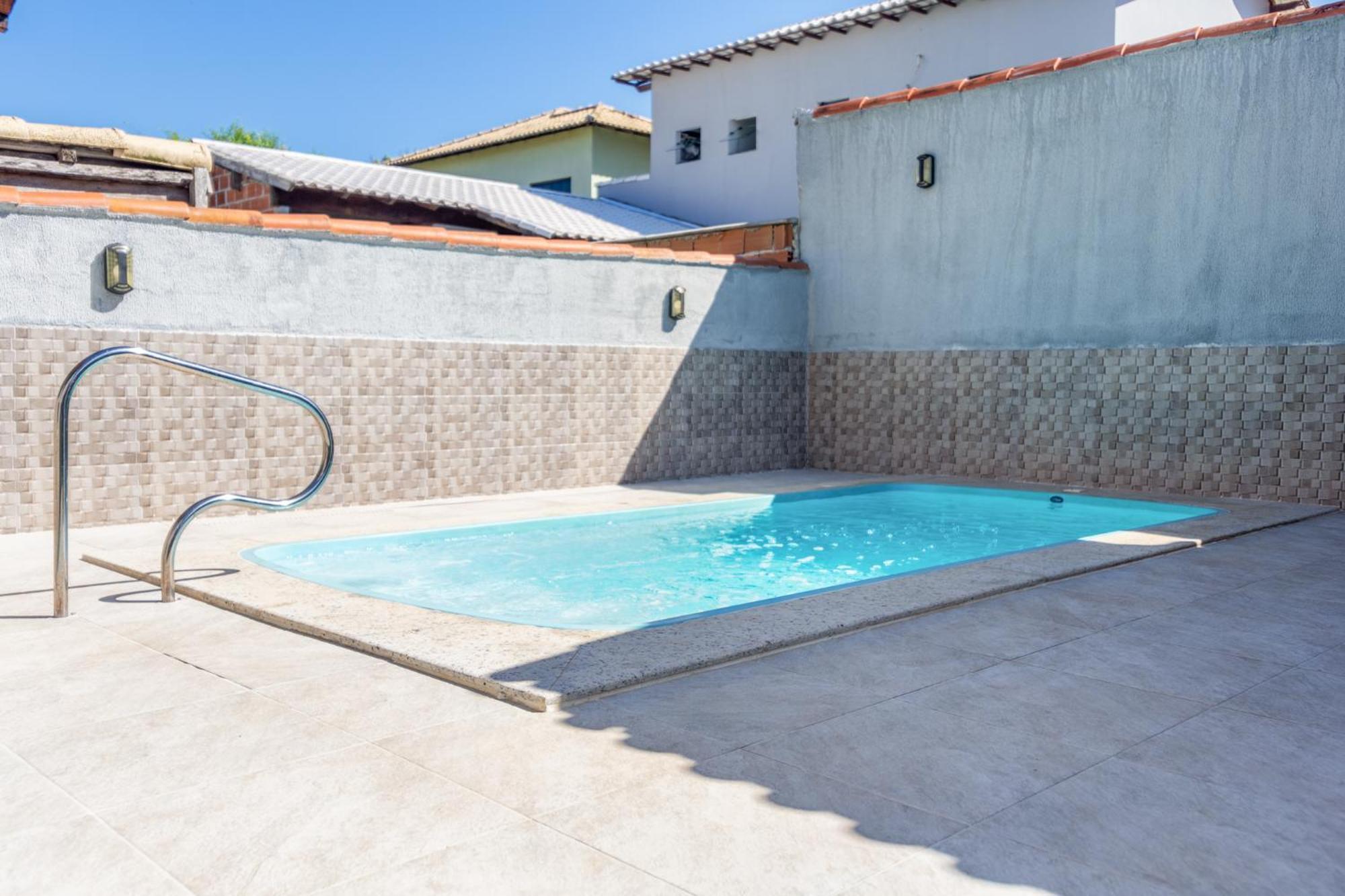 Refugio Tropical Casa De Praia Com Piscina Aquecida E 4 Suites E Garagem 3 Carros, 800 Mtrs Da Praia Internet 700 Mbps, Condominio Privado Com Pista De Skate , Quadra De Futevolei , Campos E Quadras De Futebol! Cabo Frio Exteriér fotografie